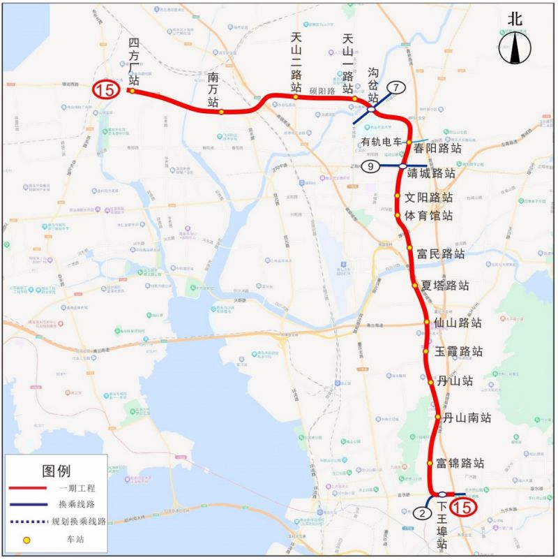 青島地鐵15號(hào)線最新線路圖深度解析