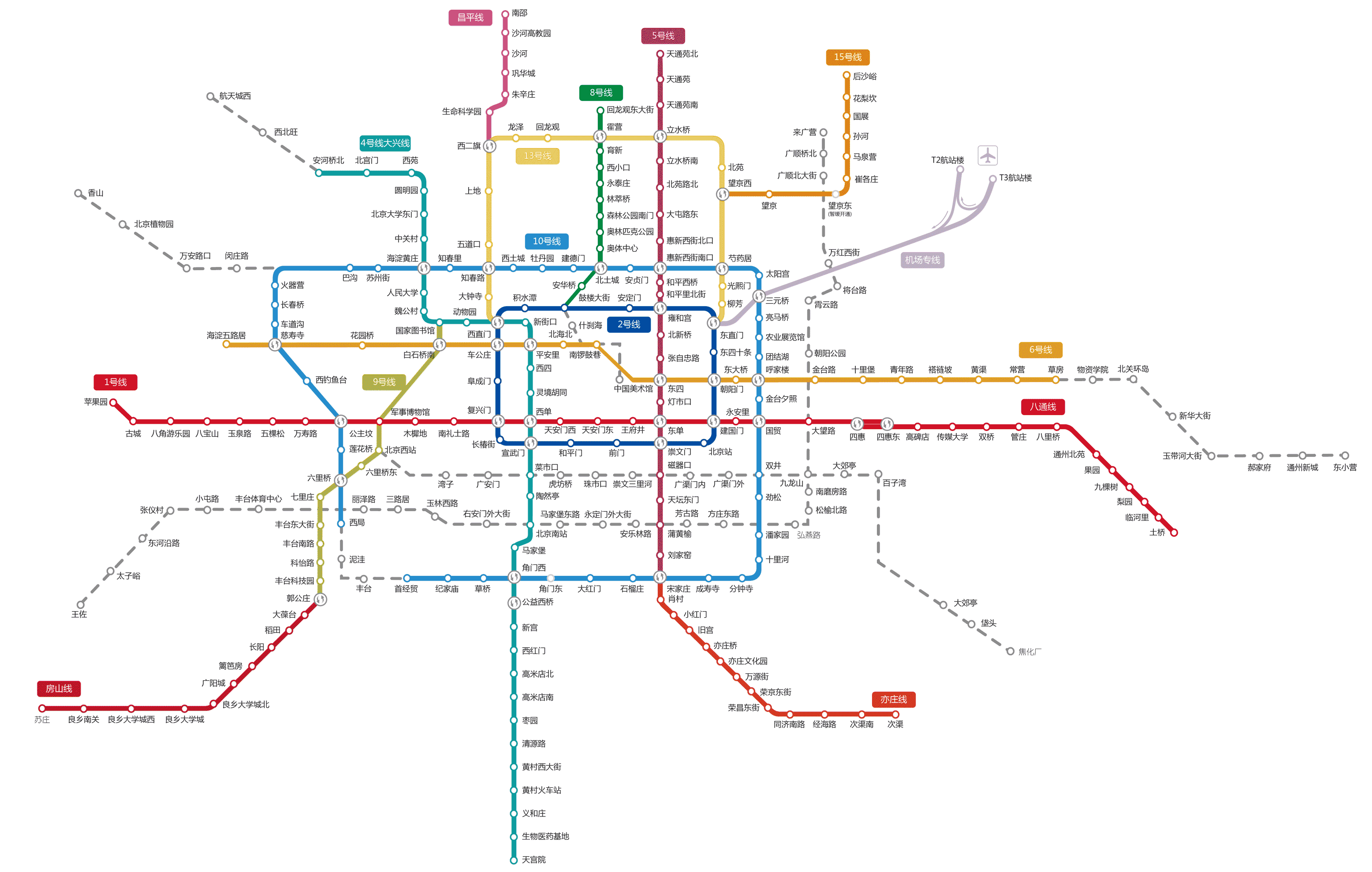 城市脈絡新延伸，最新地鐵線路圖公布