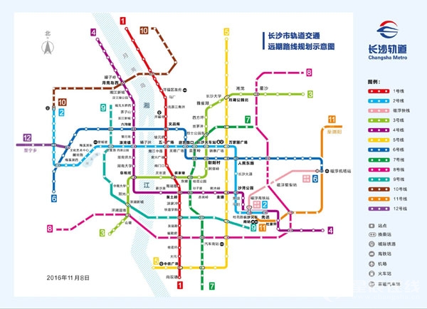 長(zhǎng)沙地鐵線路圖最新概覽及深度解讀